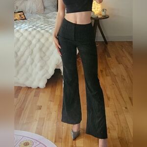 Garage pinstripe flair office siren pants